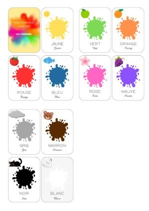 Mon premier imagier des couleurs